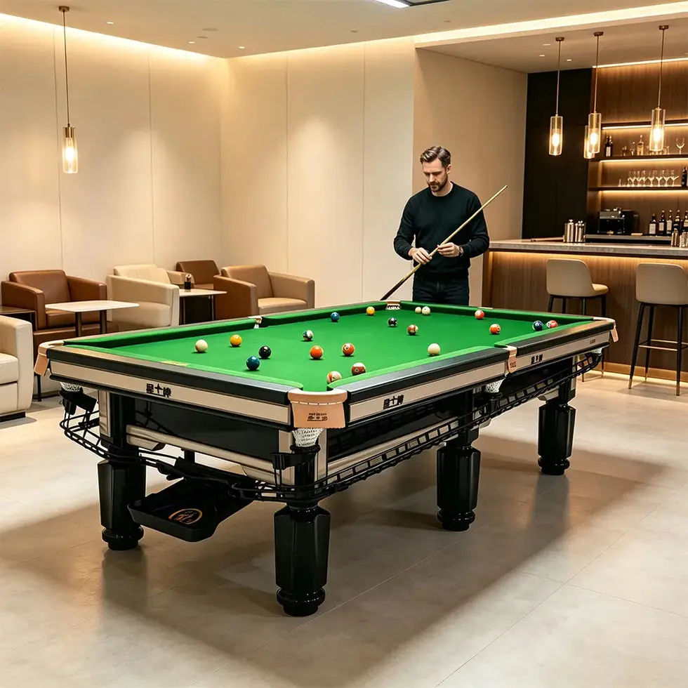 XINGPAI C16 9FT Professional Billiard Table - Black 5 XINGPAI C16 9FT Professional Billiard Table - Black - Image 5