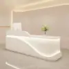 ARVENA Reception Desk with LED Lighting - Image 8
