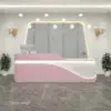ARVENA Reception Desk with LED Lighting - Image 5