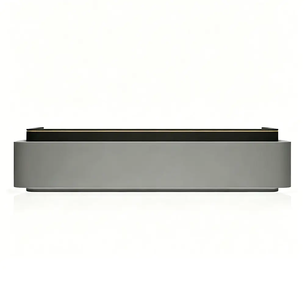 ELVORA modern reception counter with integrated LED lighting