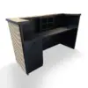 KENTO Reception Desk – Timber Slat Acoustic, 180cm & 240cm - Image 16