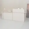 SEVANI Reception Desk – Oak & Sand - Image 12