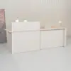 SEVANI Reception Desk – Oak & Sand - Image 6